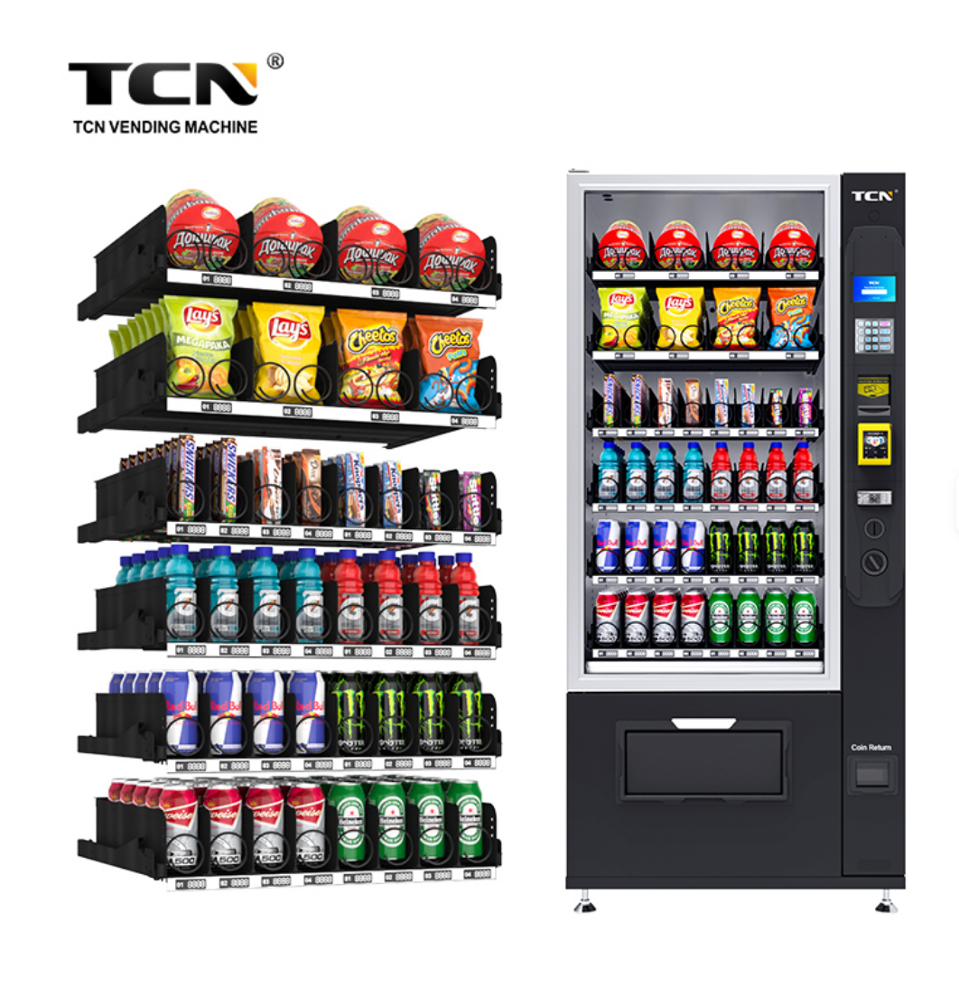 Kombi-Snackautomat 8G Premium mit 5 Zoll Display