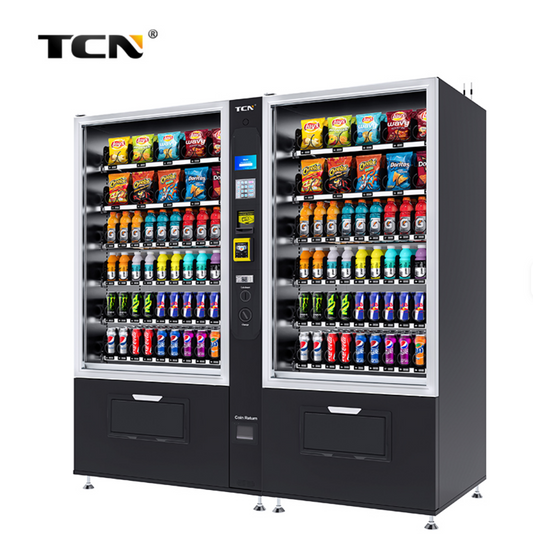 Kombi-Snackautomat 10G Premium DuoLine mit 5-Zoll-Display (Master-Slave)